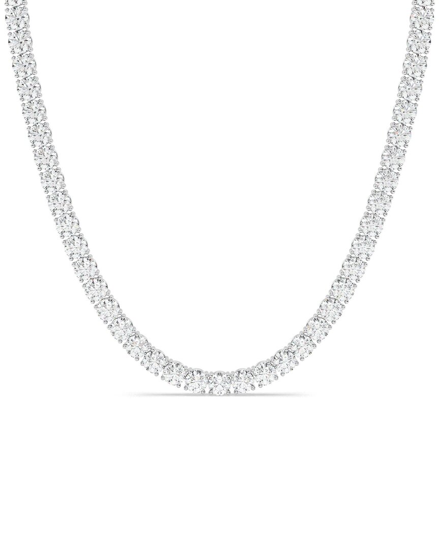 Lab Grown Diamonds 14k 0.00 Ct. Tw. Lab-grown Diamond Necklace