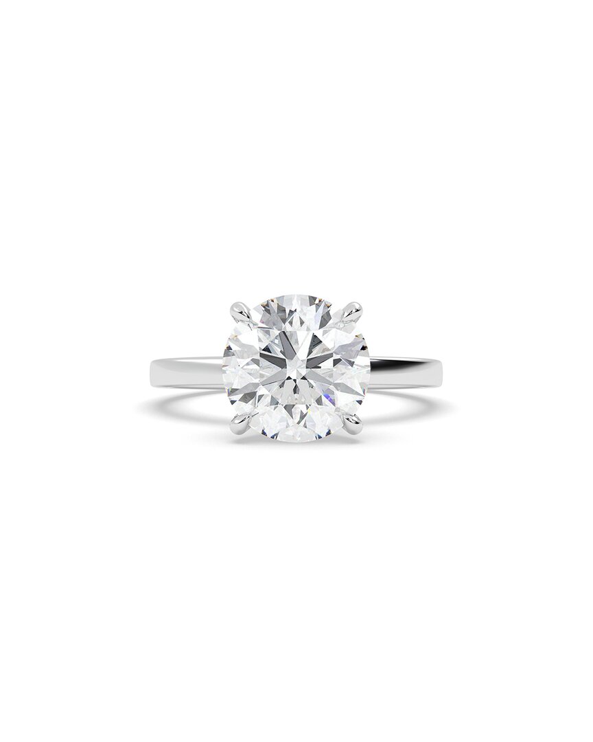 Lab Grown Diamonds 14k 3.00 Ct. Tw. Lab-grown Diamond Ring In Metallic