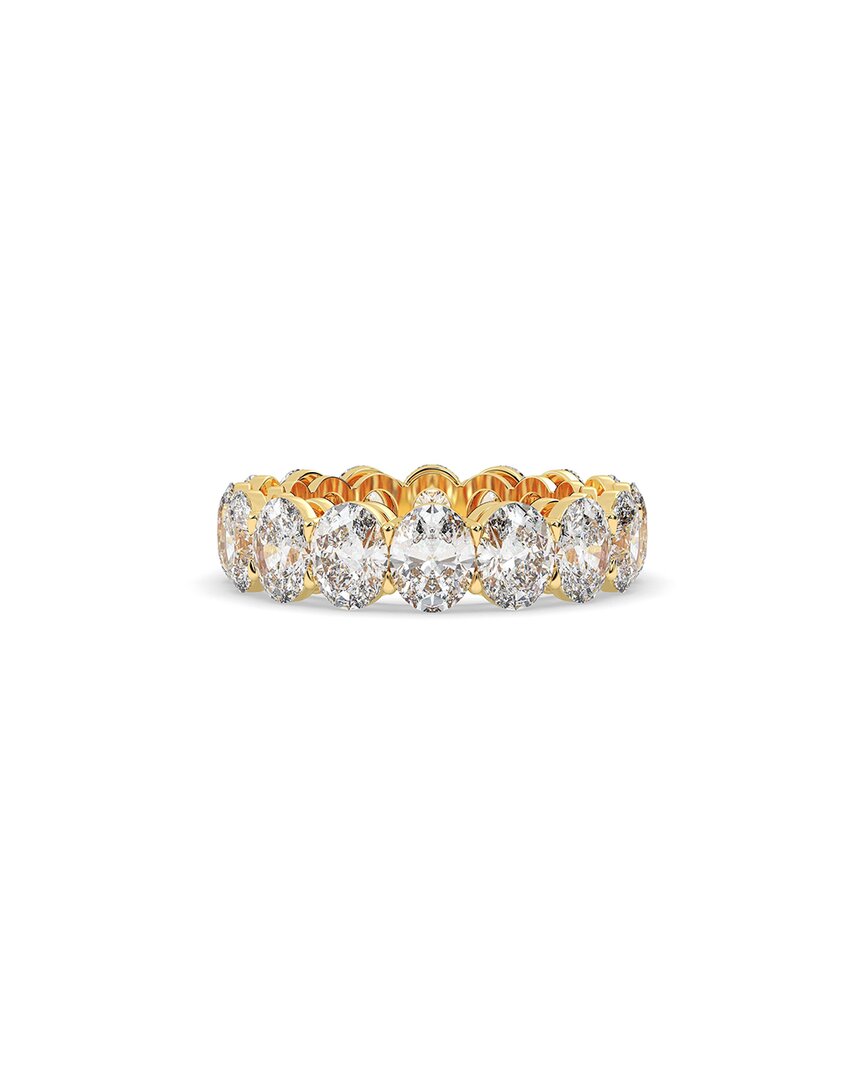 Lab Grown Diamonds 14k 6.40 Ct. Tw. Lab-grown Diamond Ring In Gold