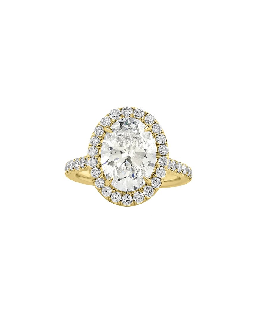Lab Grown Diamonds Luxore Privee 14k 3.50 Ct. Tw. Lab-grown Diamond Ring