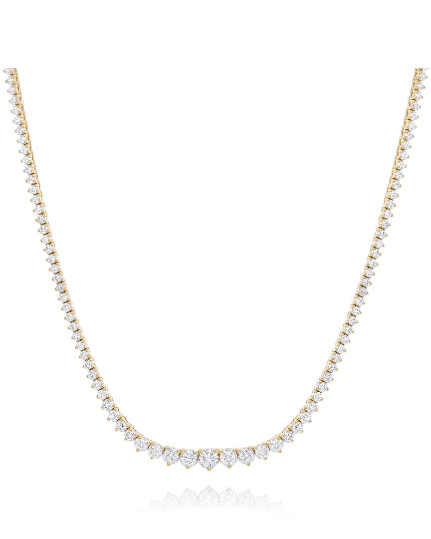 Diana M Lab Grown Diamonds Dnklggr10yg In Gold