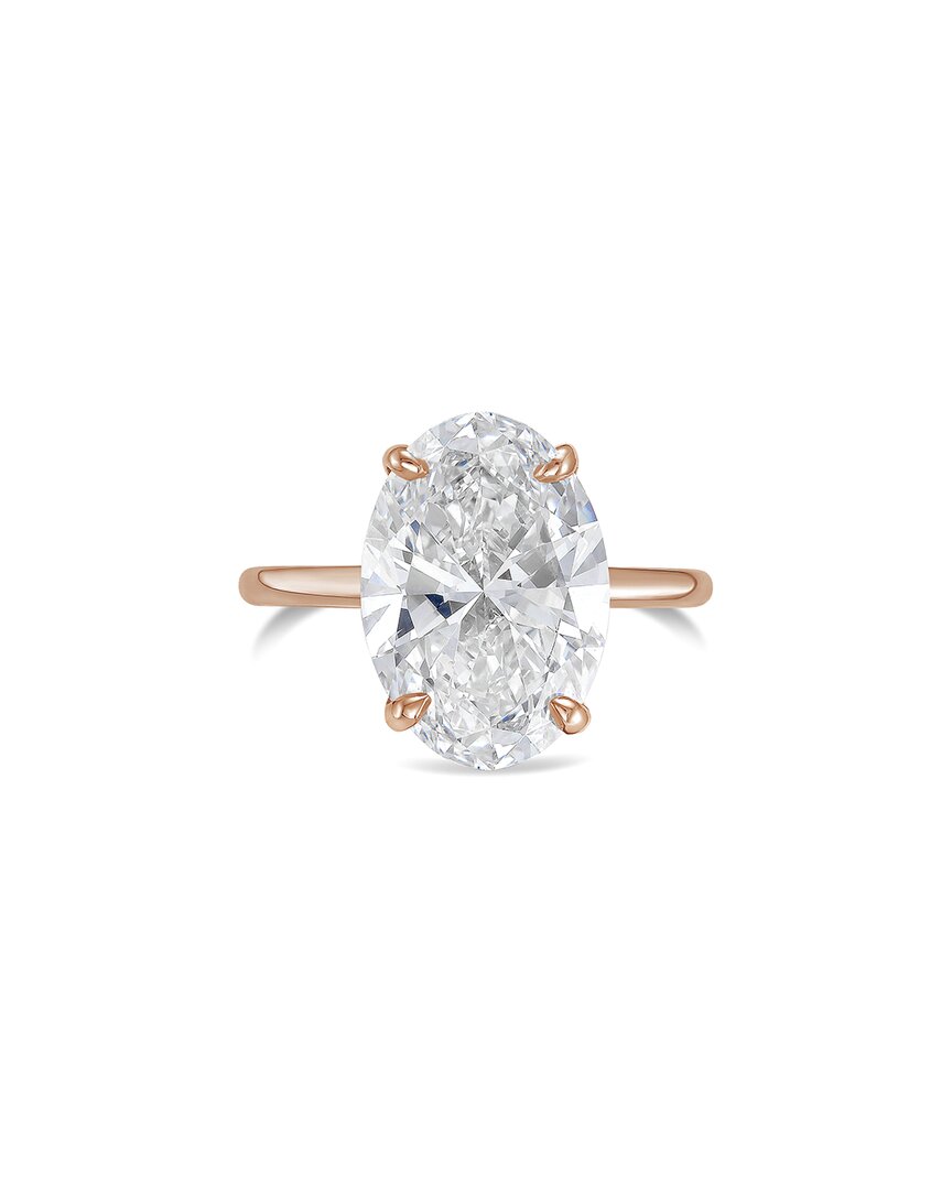 Diana M Lab Grown Diamonds 14k 5.00 Ct. Tw. Solitaire Ring