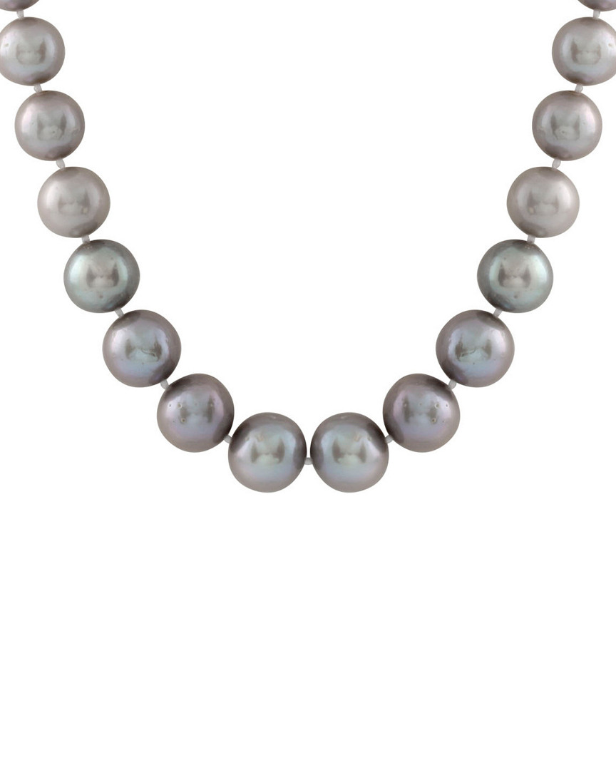 Splendid Pearls 14k 11-12mm Freshwater Pearl Strand Necklace