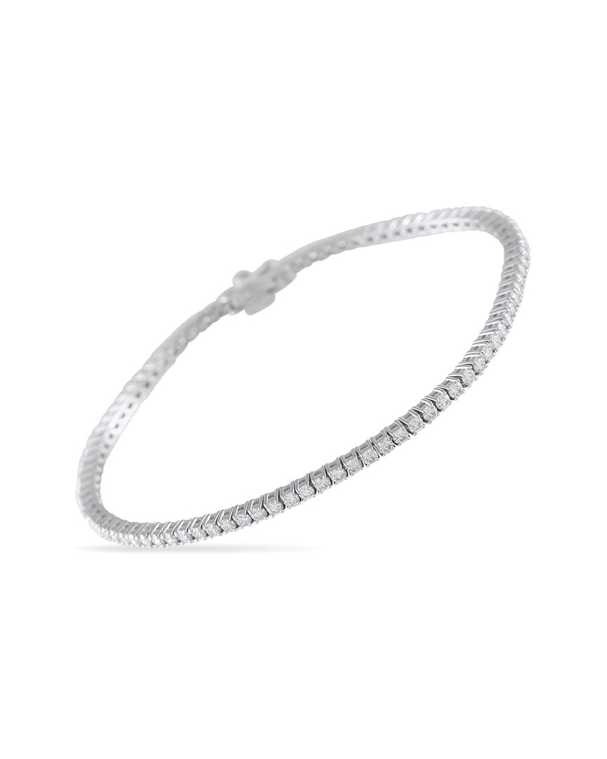 Diamond Select Cuts 18k 2.71 Ct. Tw. Diamond Bracelet In Metallic