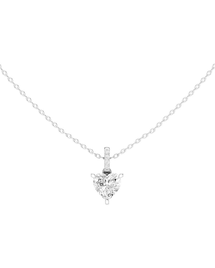 Amairah 14k 1.50 Ct. Tw. Lab-grown Diamond Fashion Necklace In Metallic