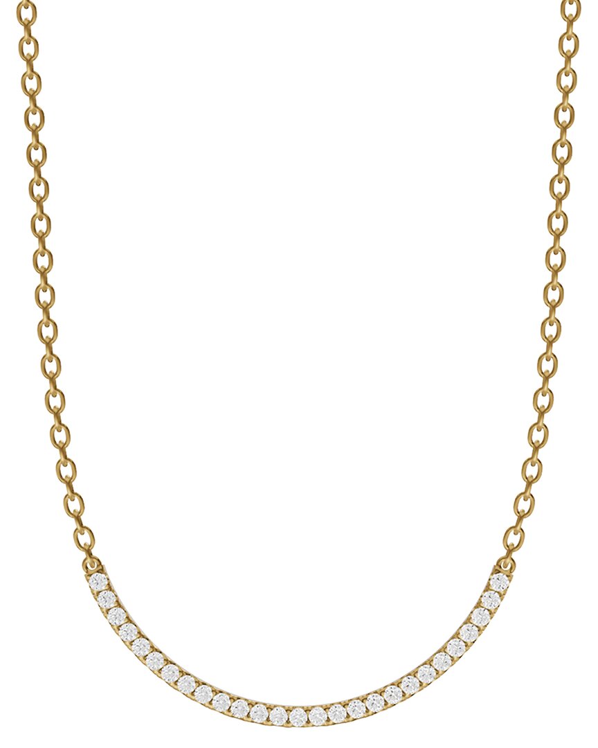 Lab Grown Diamonds 14k 0.33 Ct. Tw. Lab-grown Diamond Necklace In Gold