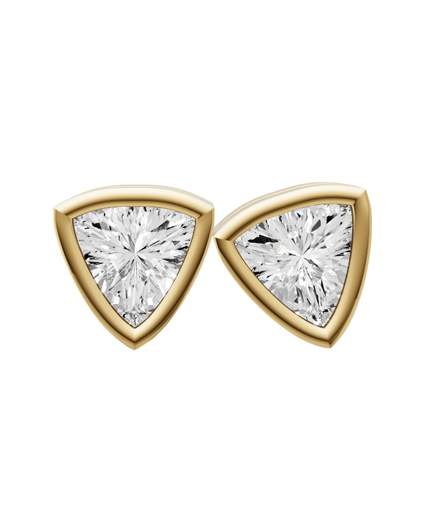 Lab Grown Diamonds 14k 0.25 Ct. Tw. Lab-grown Diamond Earrings In Gold