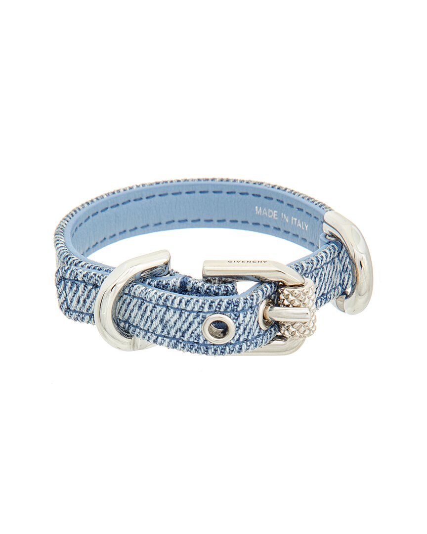 Givenchy Voyou Metal Bracelet In Blue
