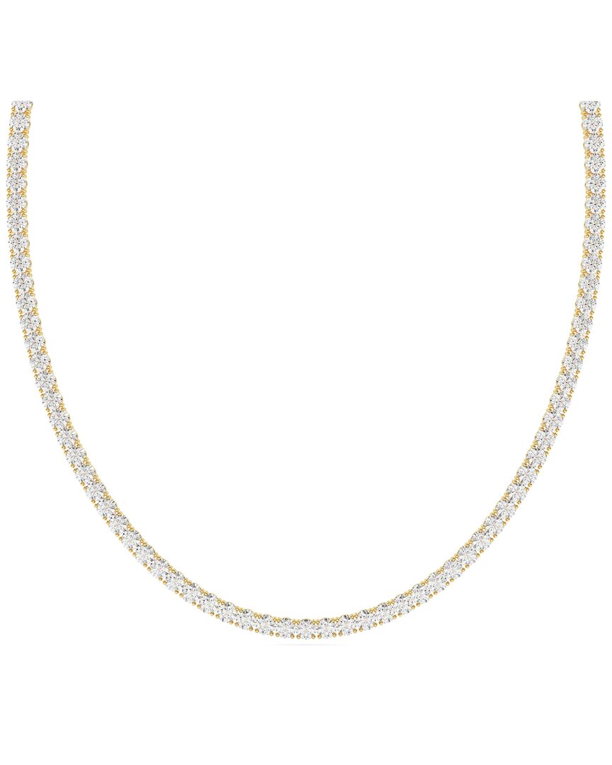 Lab Grown Diamonds 14k 10.00 Ct. Tw. Lab-grown Diamond Necklace