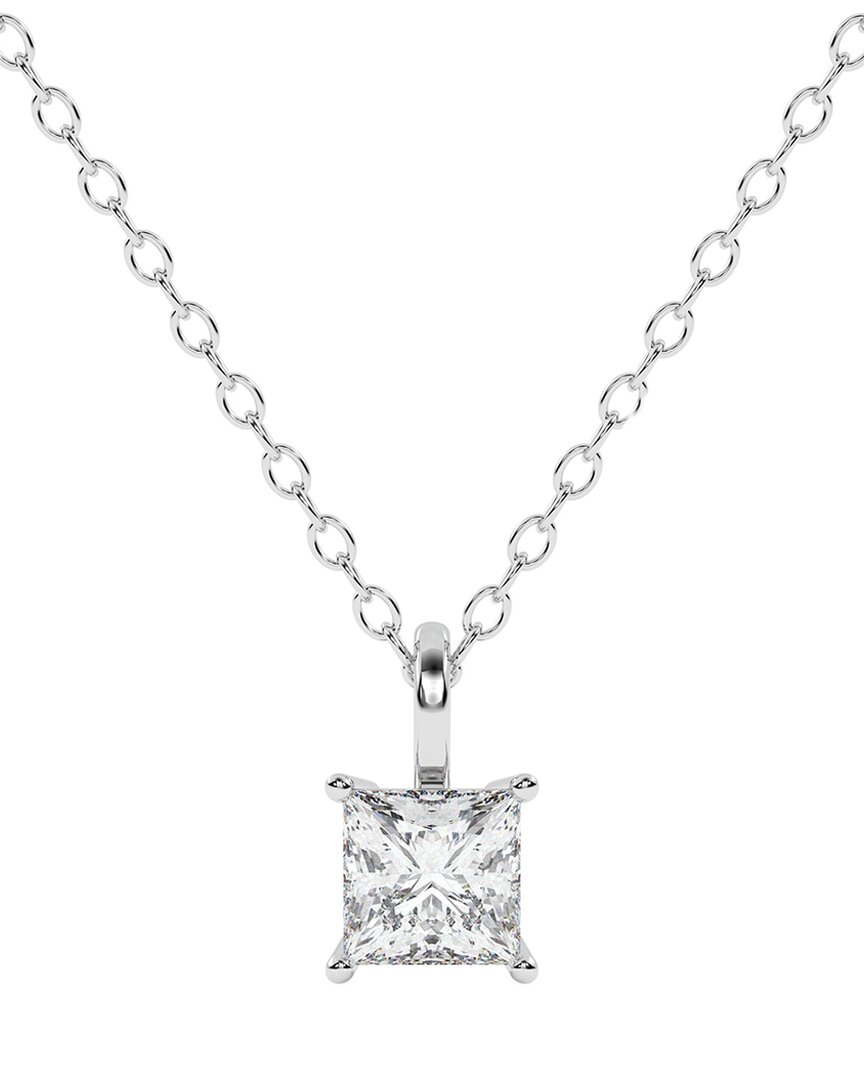 Lab Grown Diamonds 14k 0.75 Ct. Tw. Lab-grown Diamond Necklace In Gold