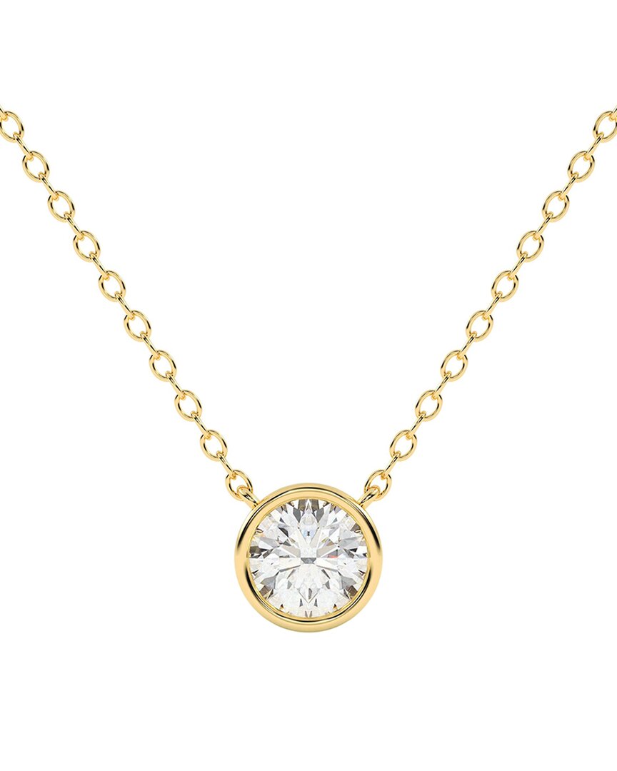 Lab Grown Diamonds 14k 0.25 Ct. Tw. Lab-grown Diamond Necklace