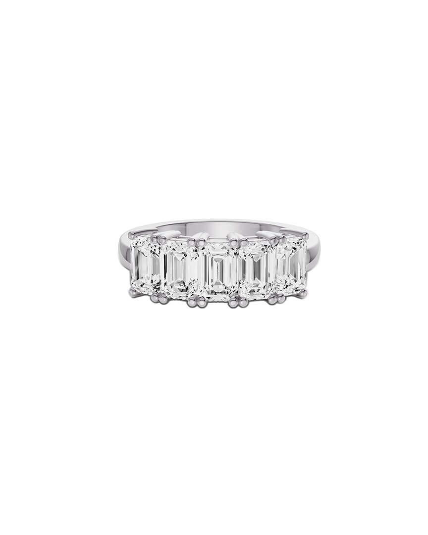 Lab Grown Diamonds 14k 2.00 Ct. Tw. Lab-grown Diamond Ring In Metallic