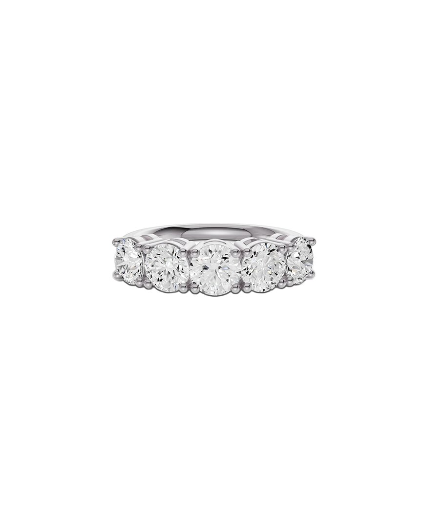 Lab Grown Diamonds 14k 1.00 Ct. Tw. Lab-grown Diamond Ring In Metallic