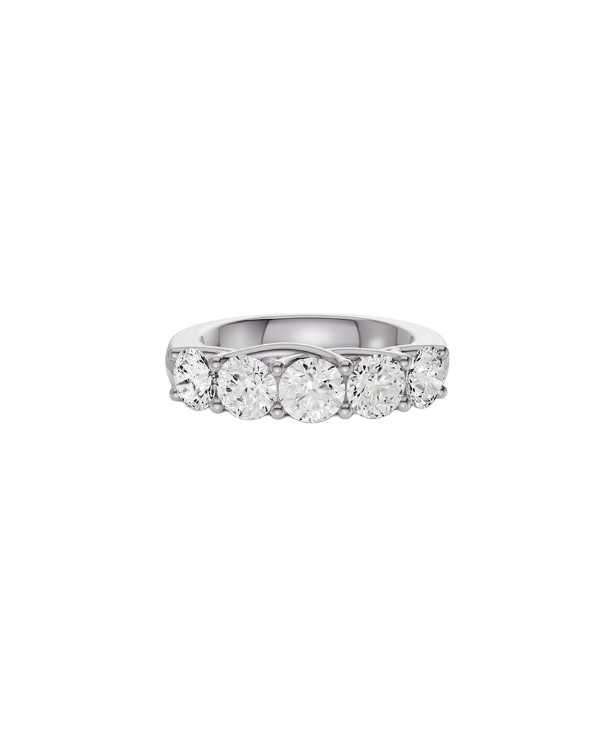 Lab Grown Diamonds 14k 2.50 Ct. Tw. Lab-grown Diamond Ring In Silver