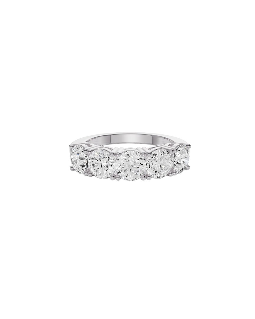 Lab Grown Diamonds 14k 1.00 Ct. Tw. Lab-grown Diamond Ring In Silver