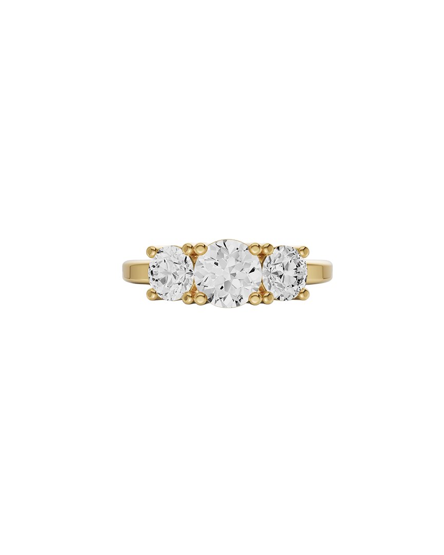 Diamond Select Cuts 14k 4.00 Ct. Tw. Diamond Ring In Silver
