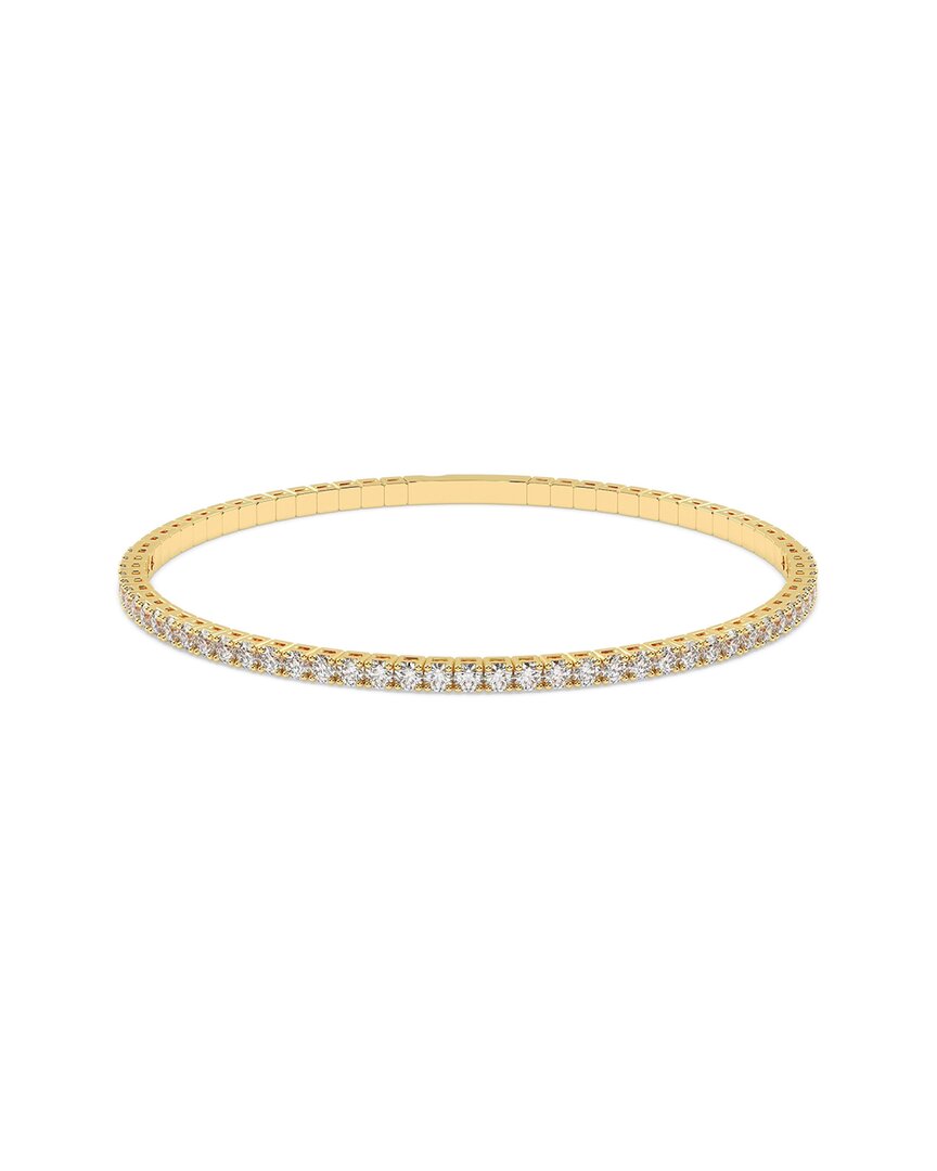 Lab Grown Diamonds 14k 2.00 Ct. Tw. Lab-grown Diamond Bracelet In Gold