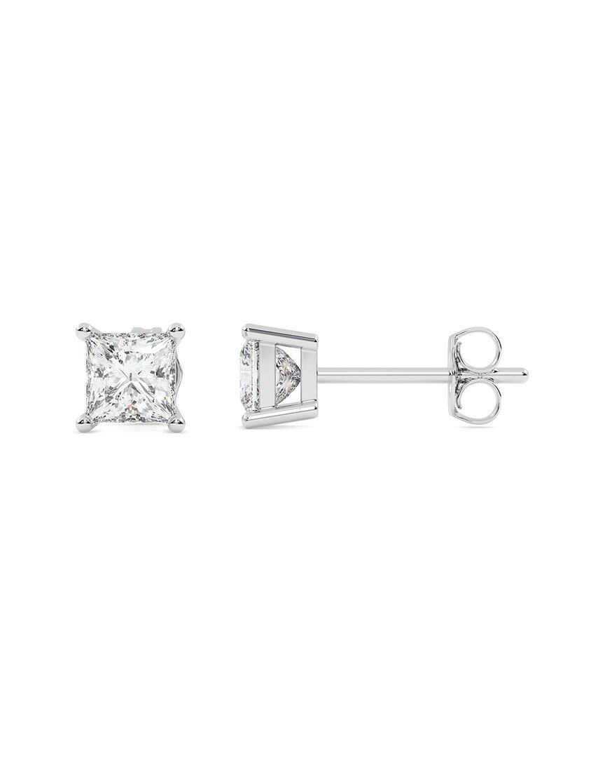 Lab Grown Diamonds 14k 2.00 Ct. Tw. Lab-grown Diamond Earrings In White