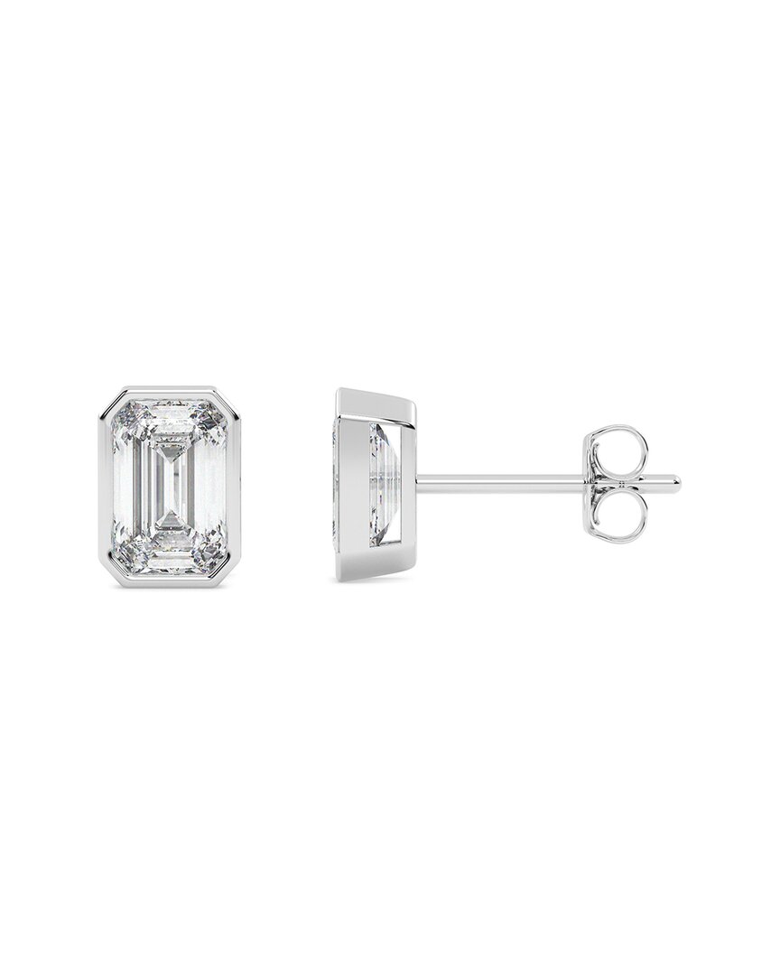 Lab Grown Diamonds 14k 1.00 Ct. Tw. Lab-grown Diamond Earrings In White