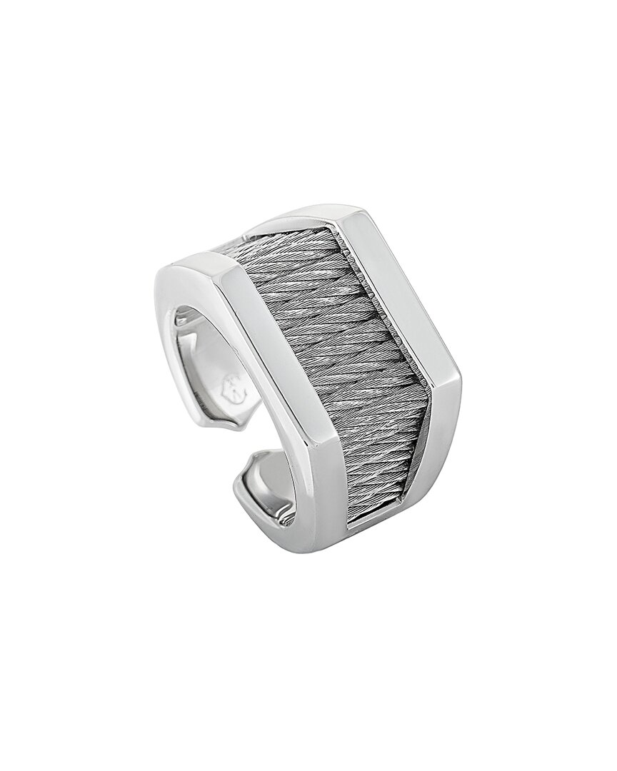 Charriol Forever Stainless Steel Ring