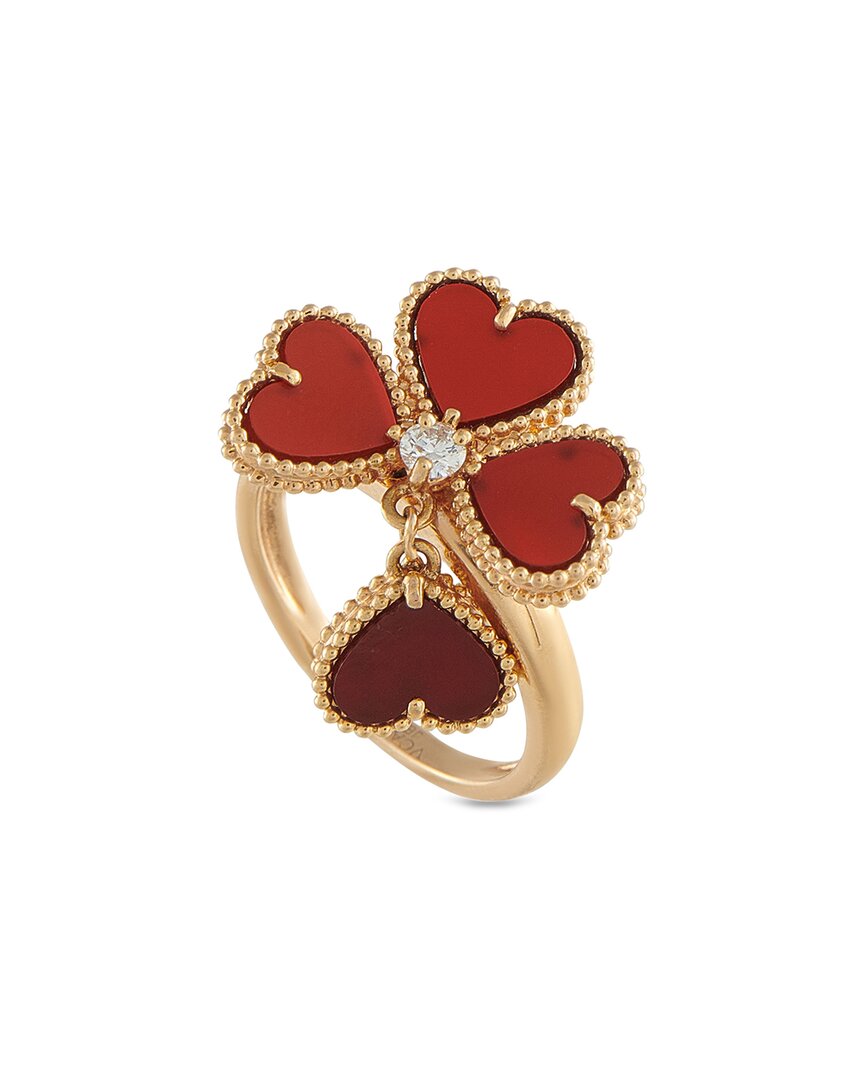 Van Cleef & Arpels 18k Rose Gold Ring (authentic Pre-loved)