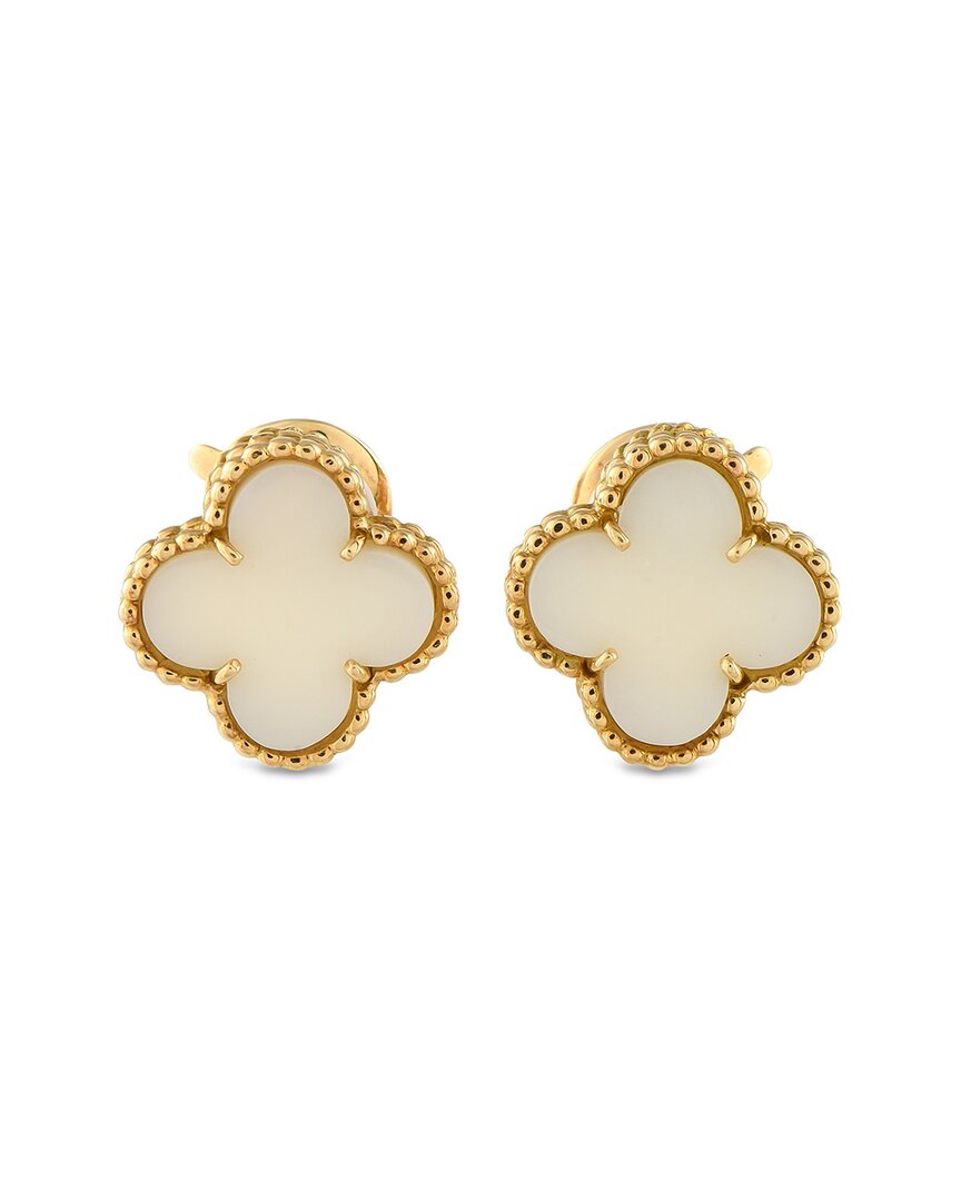 Van Cleef & Arpels 18k Coral Clip-on Earring (authentic Pre-loved)