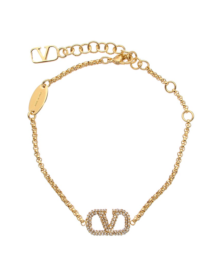 Valentino Vlogo Signature Bracelet In Gold