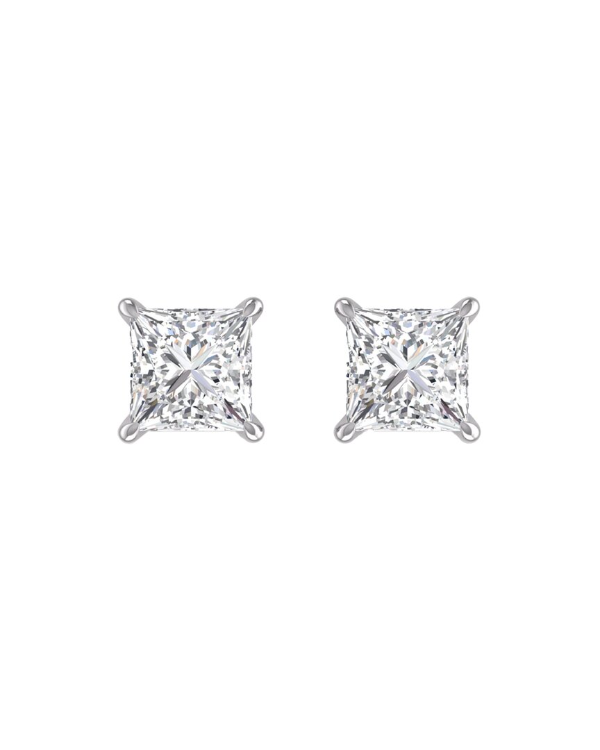 Diamond Select Cuts 14k 0.50 Ct. Tw. Princess Cut Diamond Studs