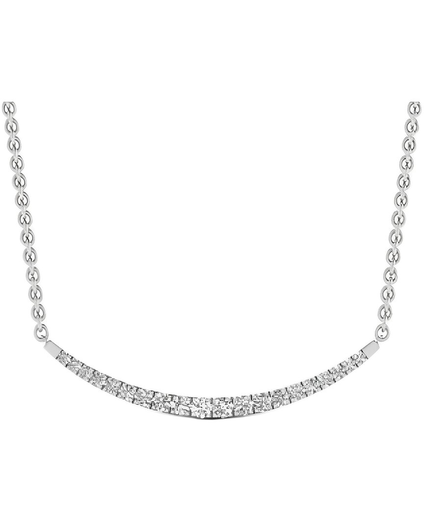 Diamond Select Cuts 14k 0.50 Ct. Tw. Diamond Smile Necklace