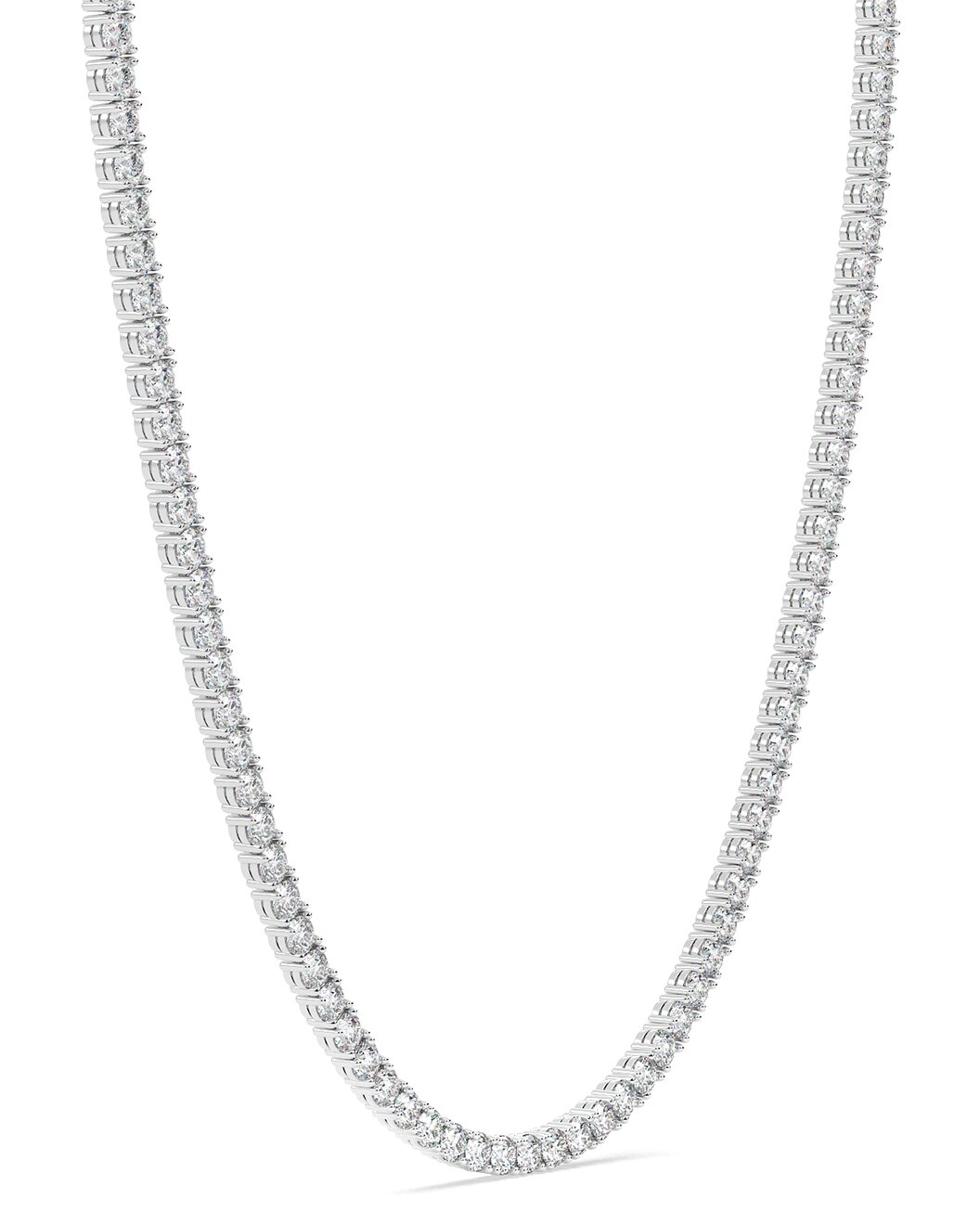 Gilt - Lab Grown Diamonds - 14K 5.00 ct. tw. Lab-Grown Diamond Tennis Necklace