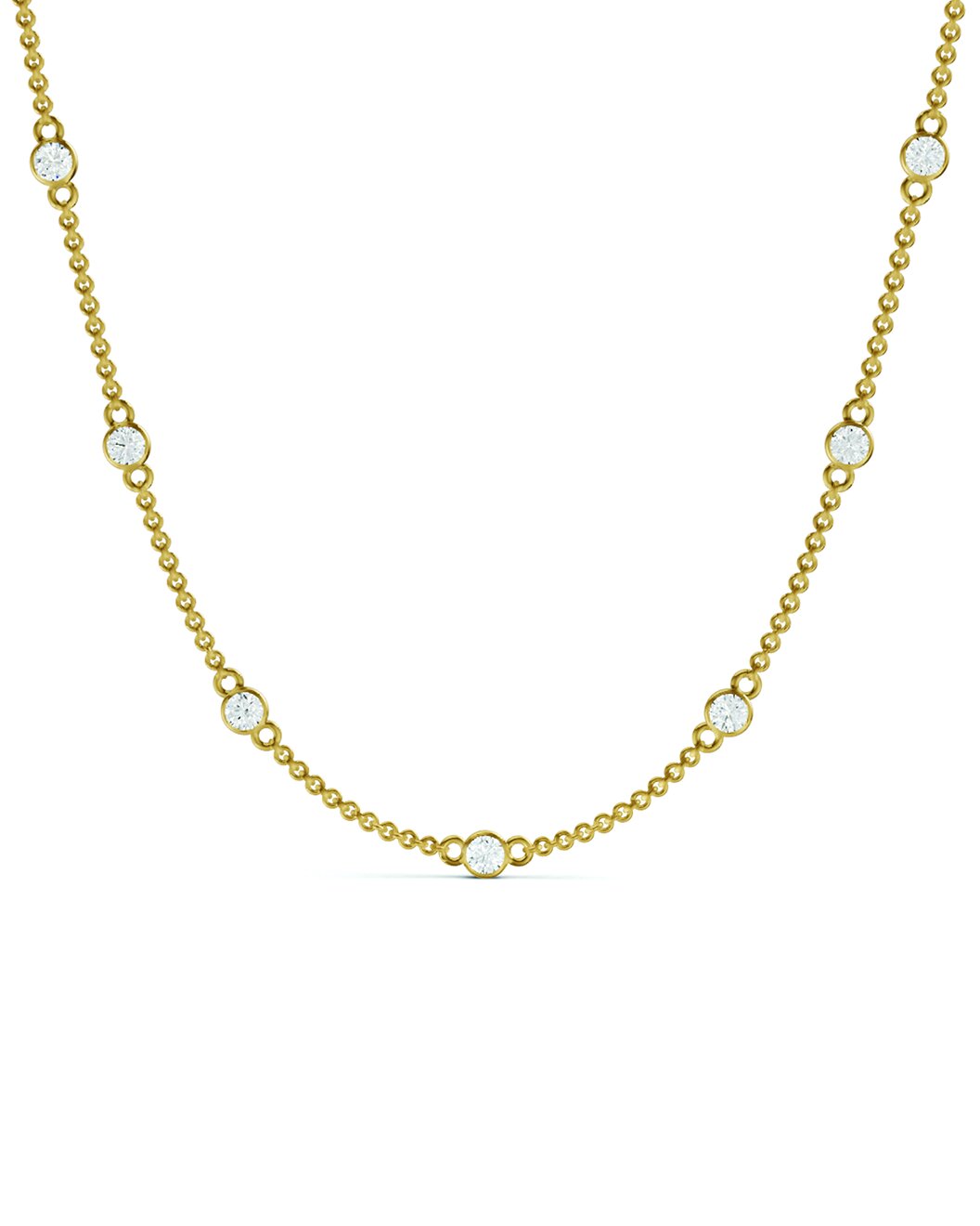 Gilt - Lab Grown Diamonds - 14K 0.25 ct. tw. Lab-Grown Diamond Necklace