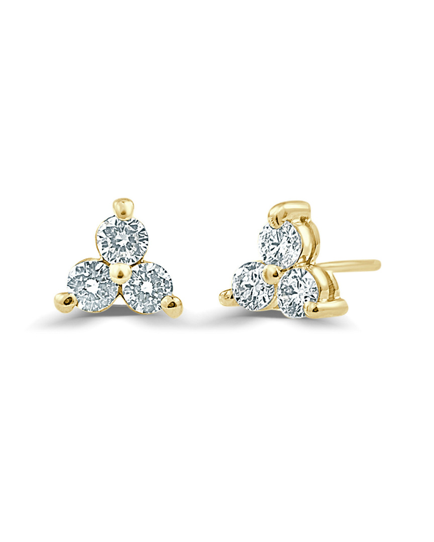 Sabrina Designs 14k 0.50 Ct. Tw. Diamond Cluster Studs