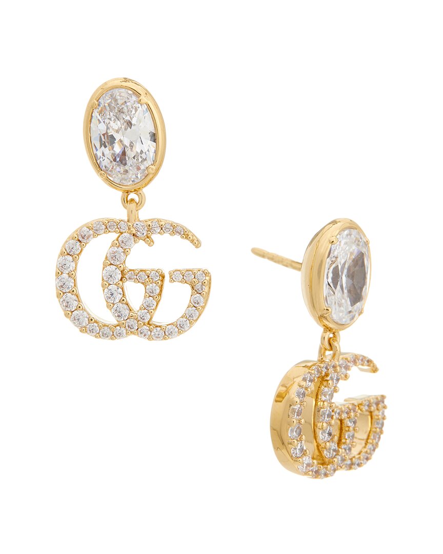 Gucci Gg Marmont Crystal Earrings