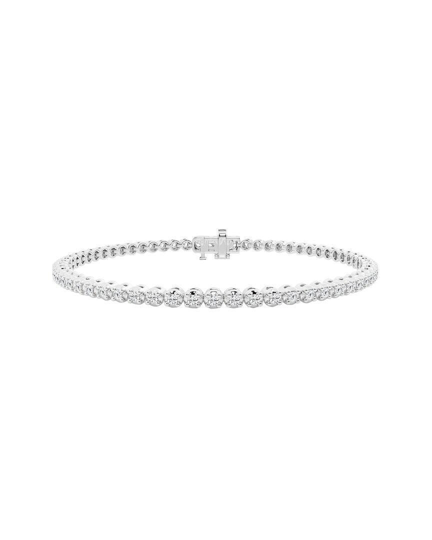 Lab Grown Diamonds 14k 1.00 Ct. Tw. Lab Grown Diamond Tennis Bracelet