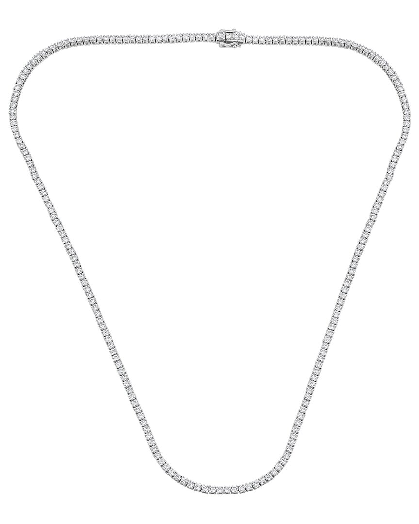 Lab Grown Diamonds 14k 7.25 Ct. Tw. Lab Grown Diamond Necklace