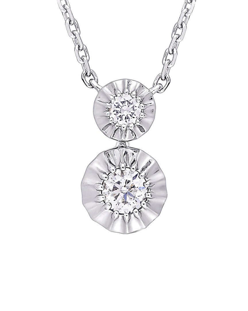 Shop Diamond Select Cuts 14k 0.34 Ct. Tw. Diamond Necklace