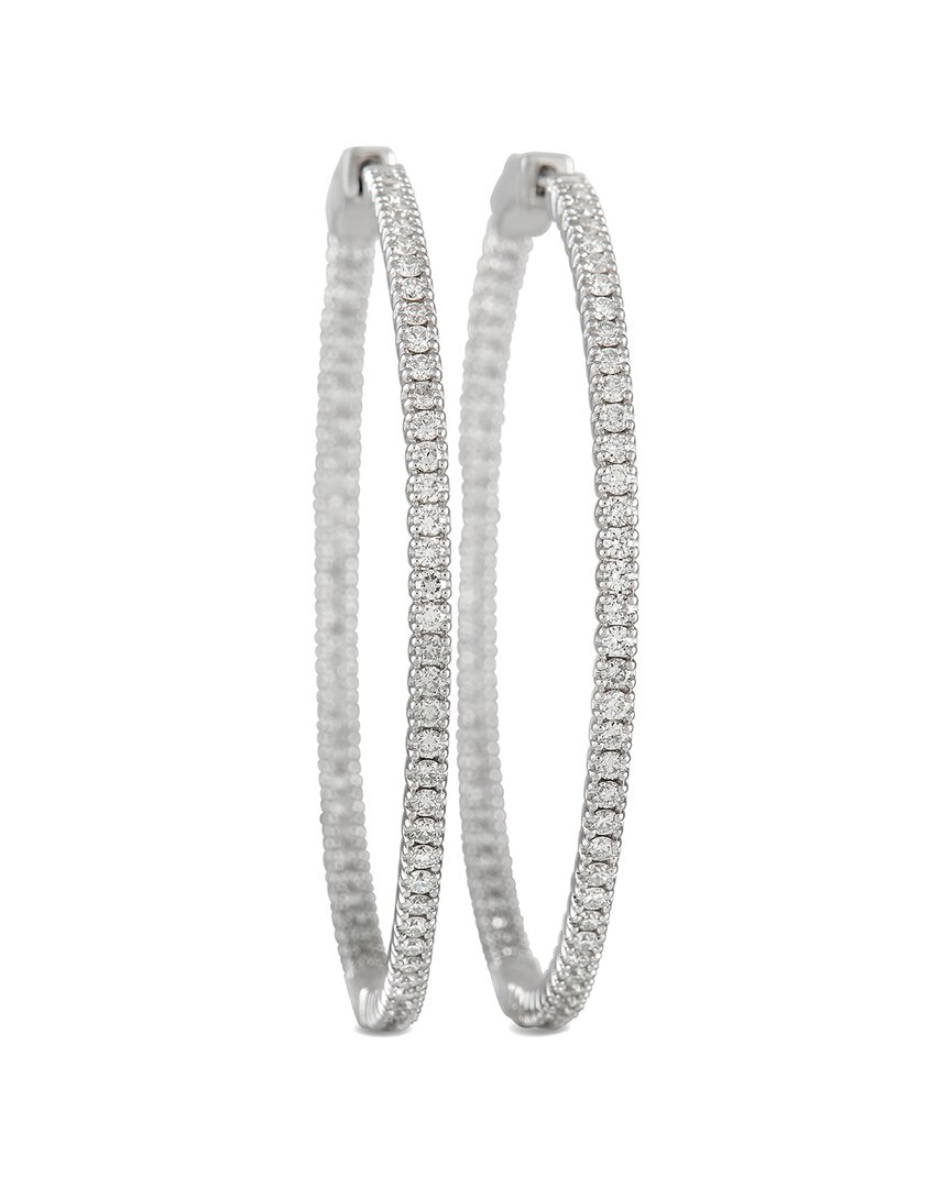 Diamond Select Cuts 14k 1.77 Ct. Tw. Diamond Inside Out Hoops