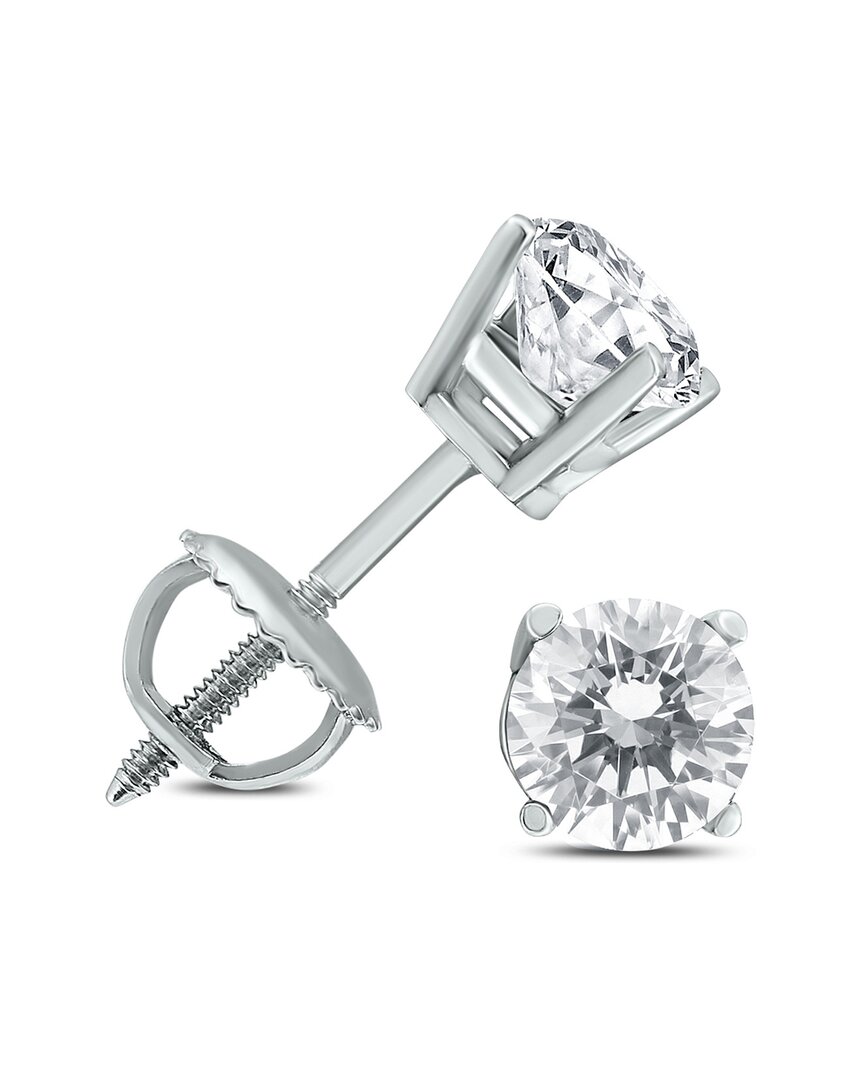 Diamond Select Cuts 14k 0.96 Ct. Tw. Diamond Earrings In White