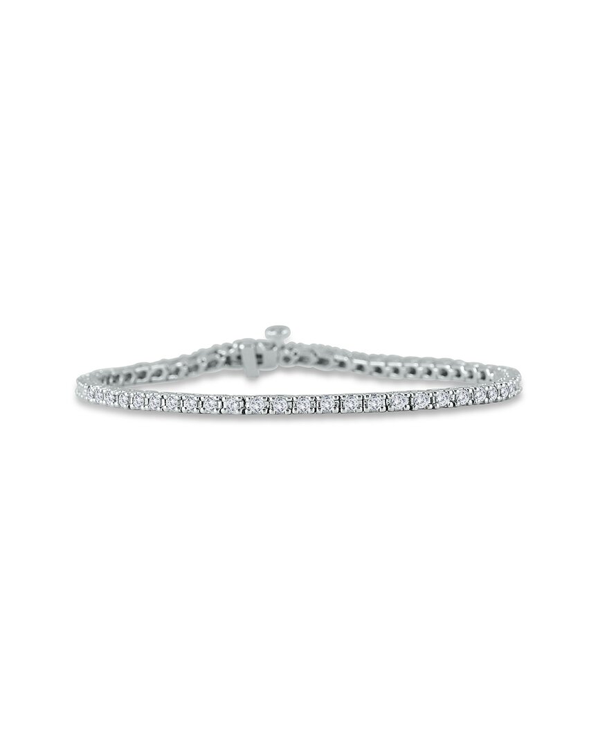 Diamond Select Cuts 14k 2.95 Ct. Tw. Diamond Bracelet In Metallic