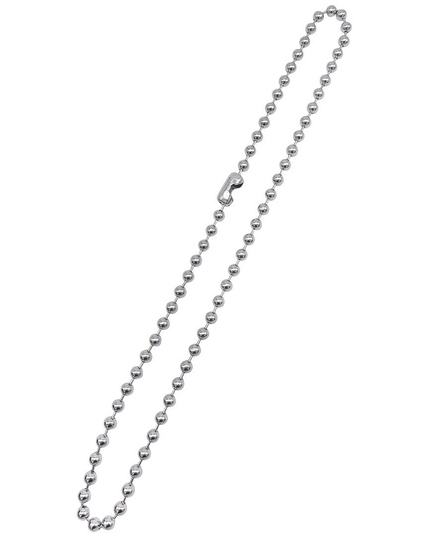 Adornia Stainless Steel Ball Chain Necklace