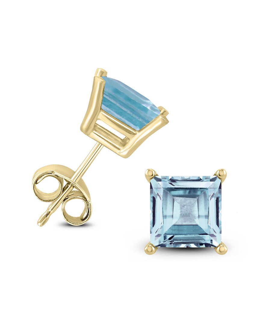 Gemstones 14k 1.10 Ct. Tw. Aquamarine Earrings