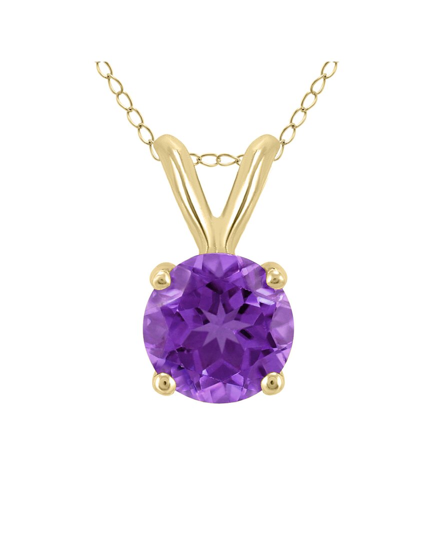 Gemstones 14k 1.50 Ct. Tw. Amethyst Necklace