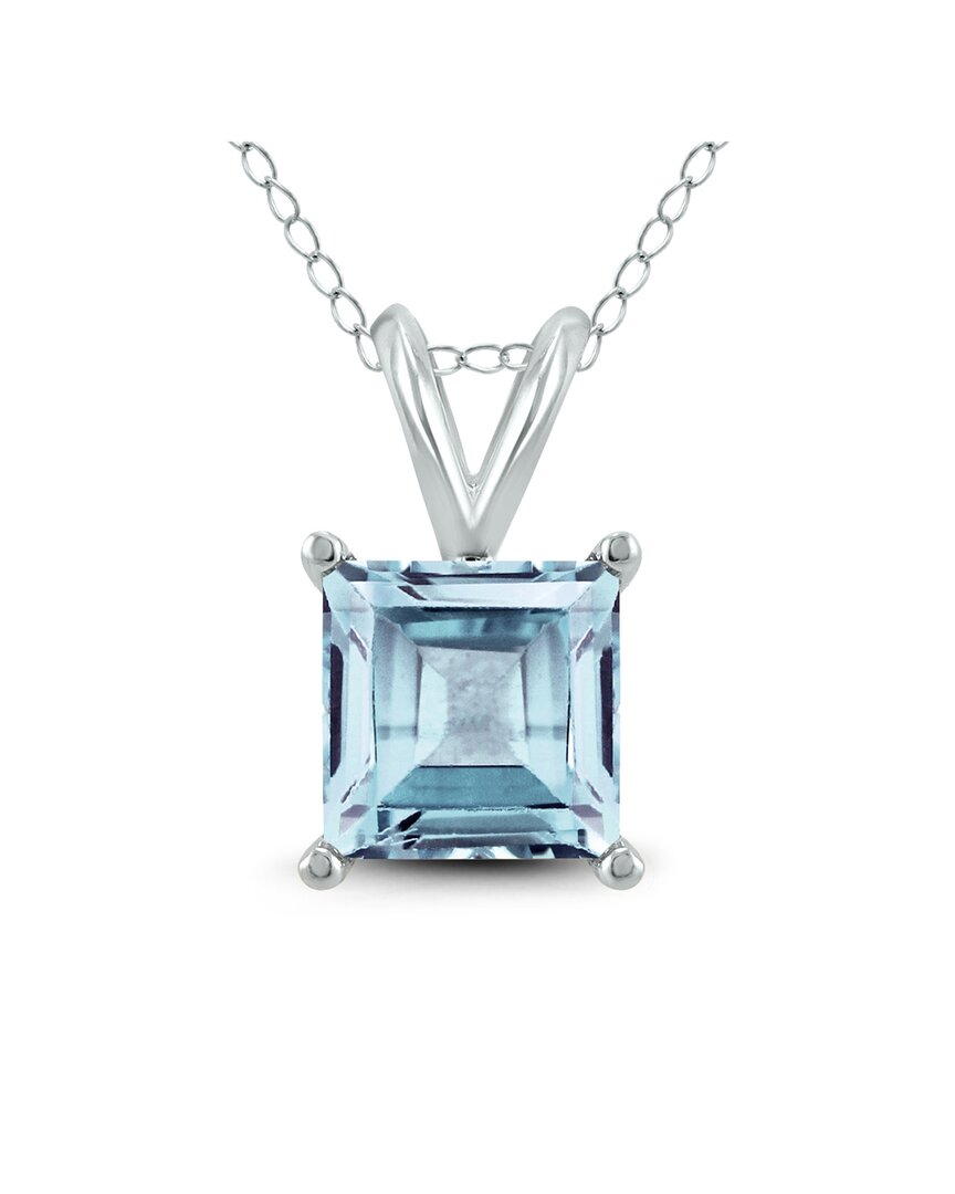 Gemstones 14k 0.55 Ct. Tw. Aquamarine Necklace