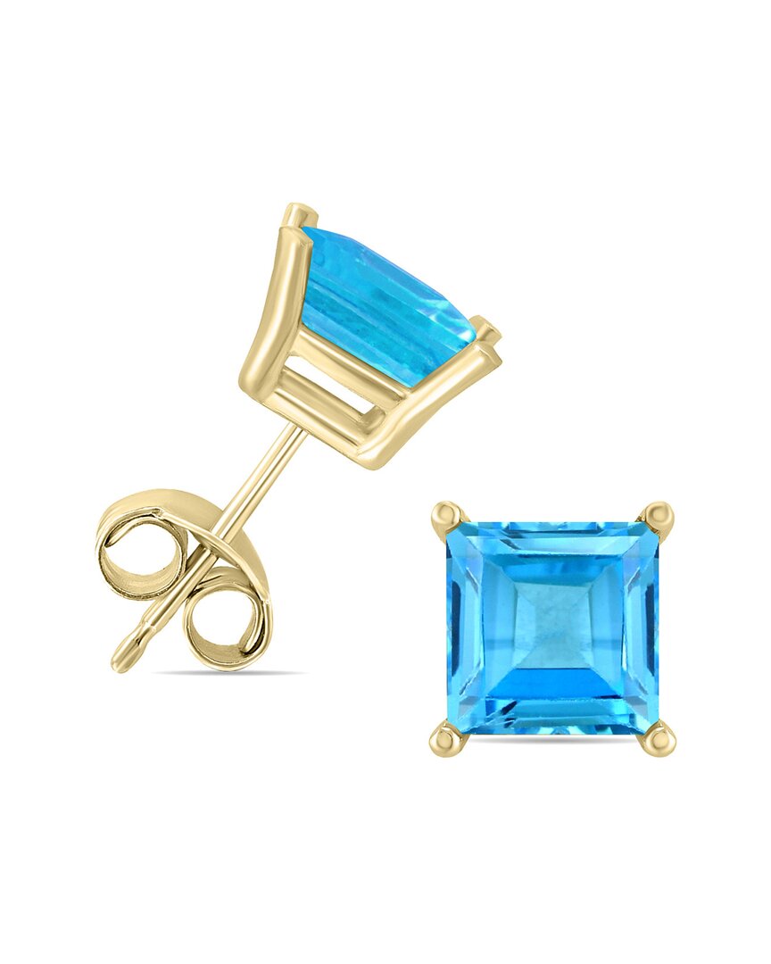 Gemstones 14k 1.30 Ct. Tw. Blue Topaz Earrings