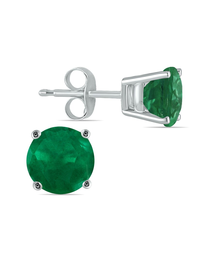 Shop Gemstones 14k 0.75 Ct. Tw. Emerald Earrings