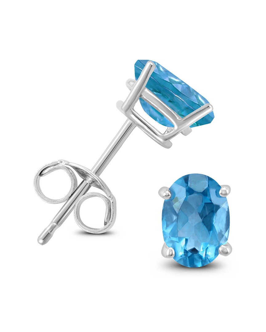 Gemstones 14k 1.60 Ct. Tw. Blue Topaz Earrings