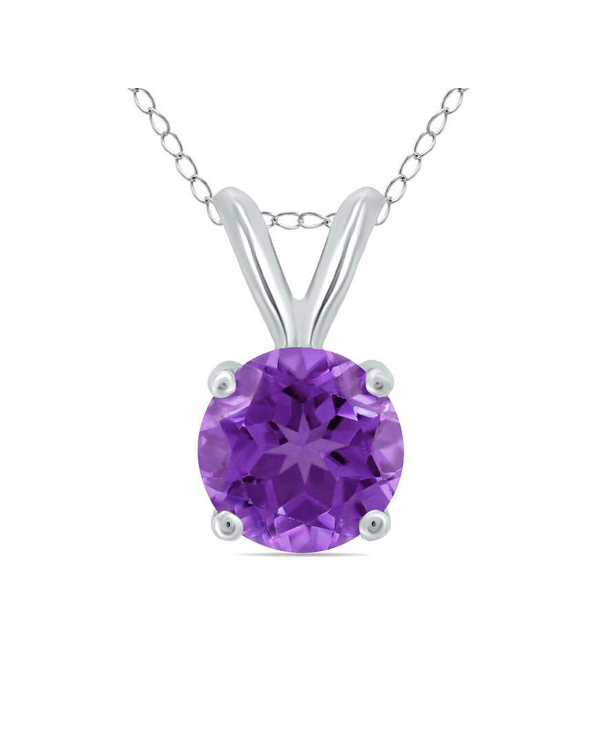 Gemstones 14k 0.50 Ct. Tw. Amethyst Necklace