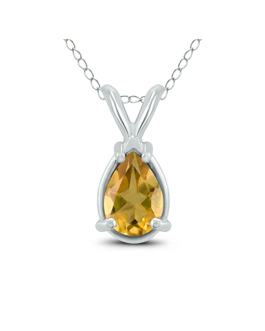 Gemstones 14k 0.75 Ct. Tw. Citrine Necklace