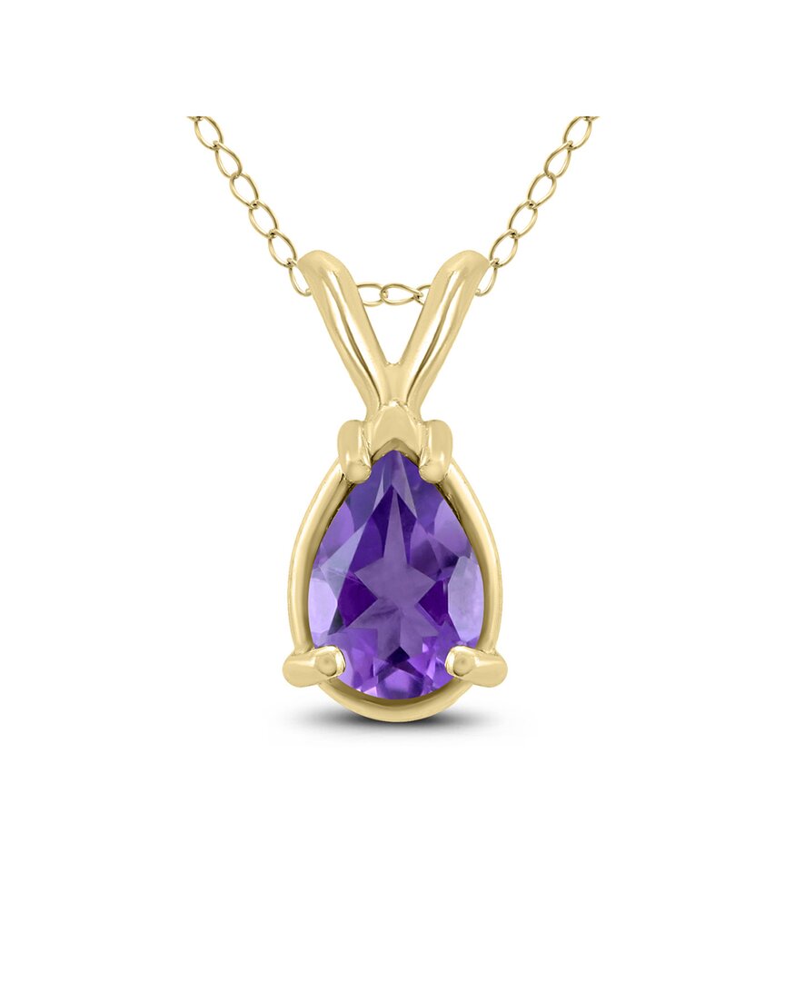 Gemstones 14k 0.75 Ct. Tw. Amethyst Necklace