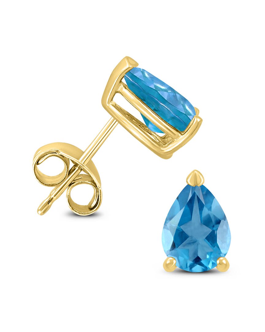 Gemstones 14k 1.00 Ct. Tw. Blue Topaz Earrings
